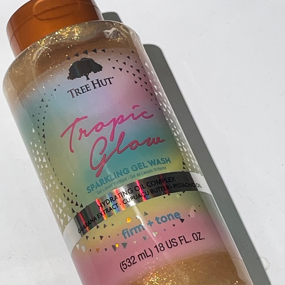 NWT - Tree Hut Sugar Scrub - Tropic Glow Sparkling Gel Wash - Picture 1 of 3